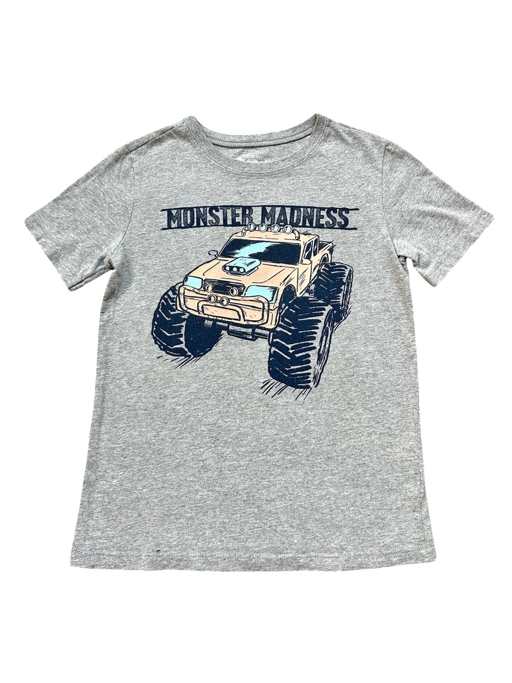 ⭐️ 5 for $25 Oshkosh Originals Boys Monster Truck T-Shirt Size 7